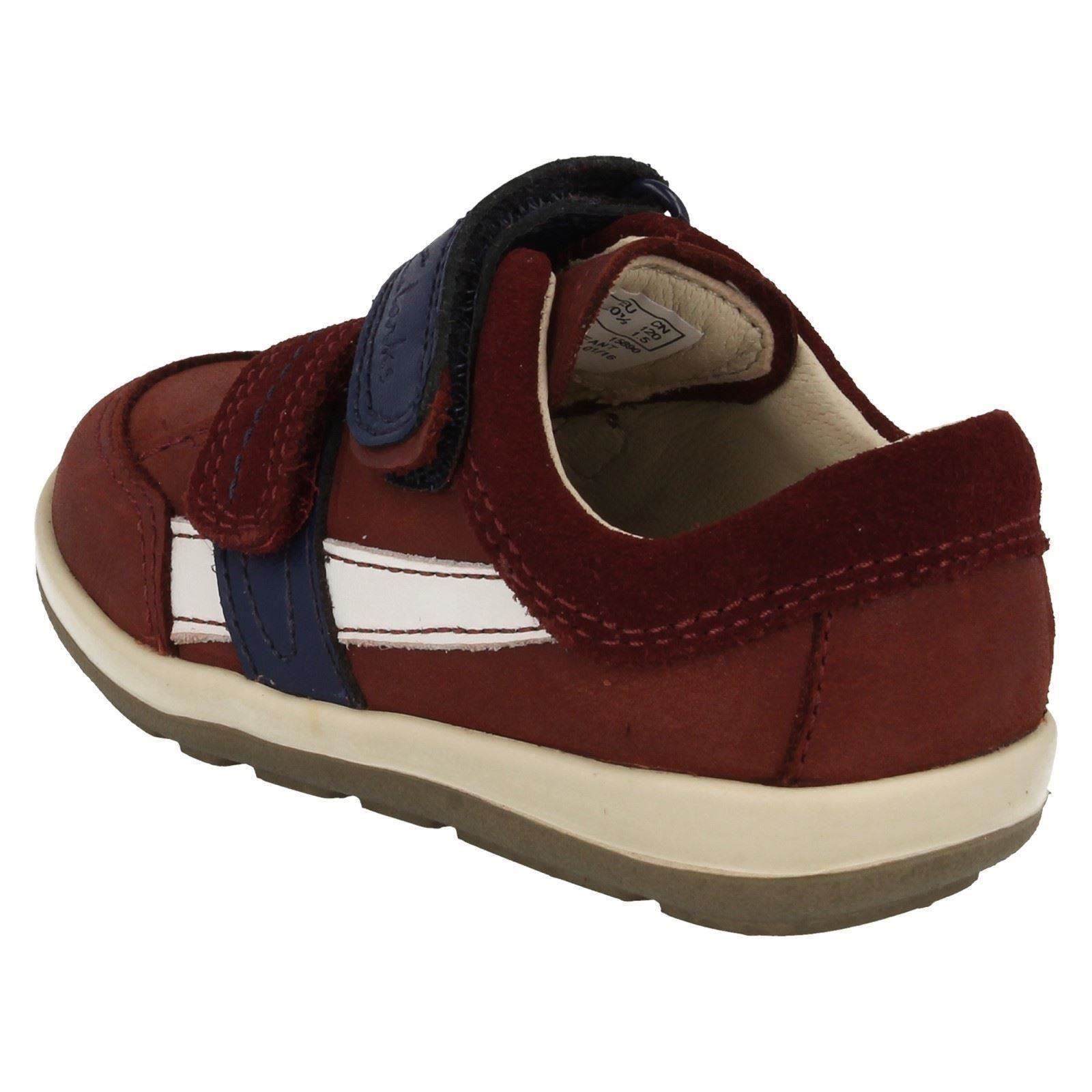 Boys Clarks First Shoes /'Softly Zakk/'