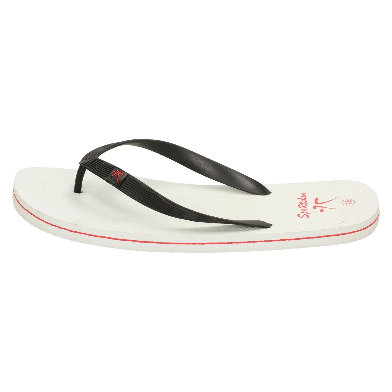 Mens Sportskin Toe Post Mule Flip Flops
