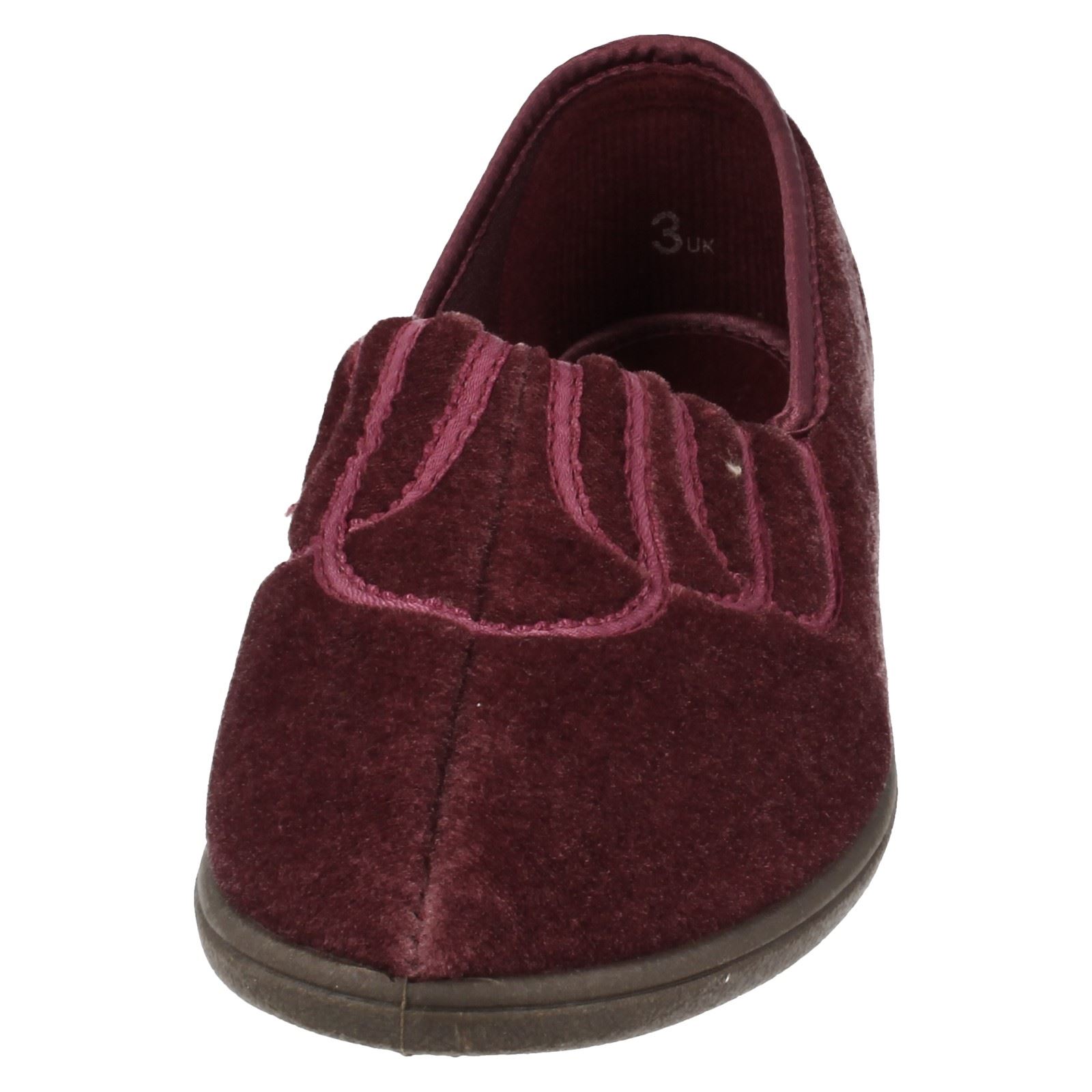 K By Clarks Ladies Slippers Whiskey Soda