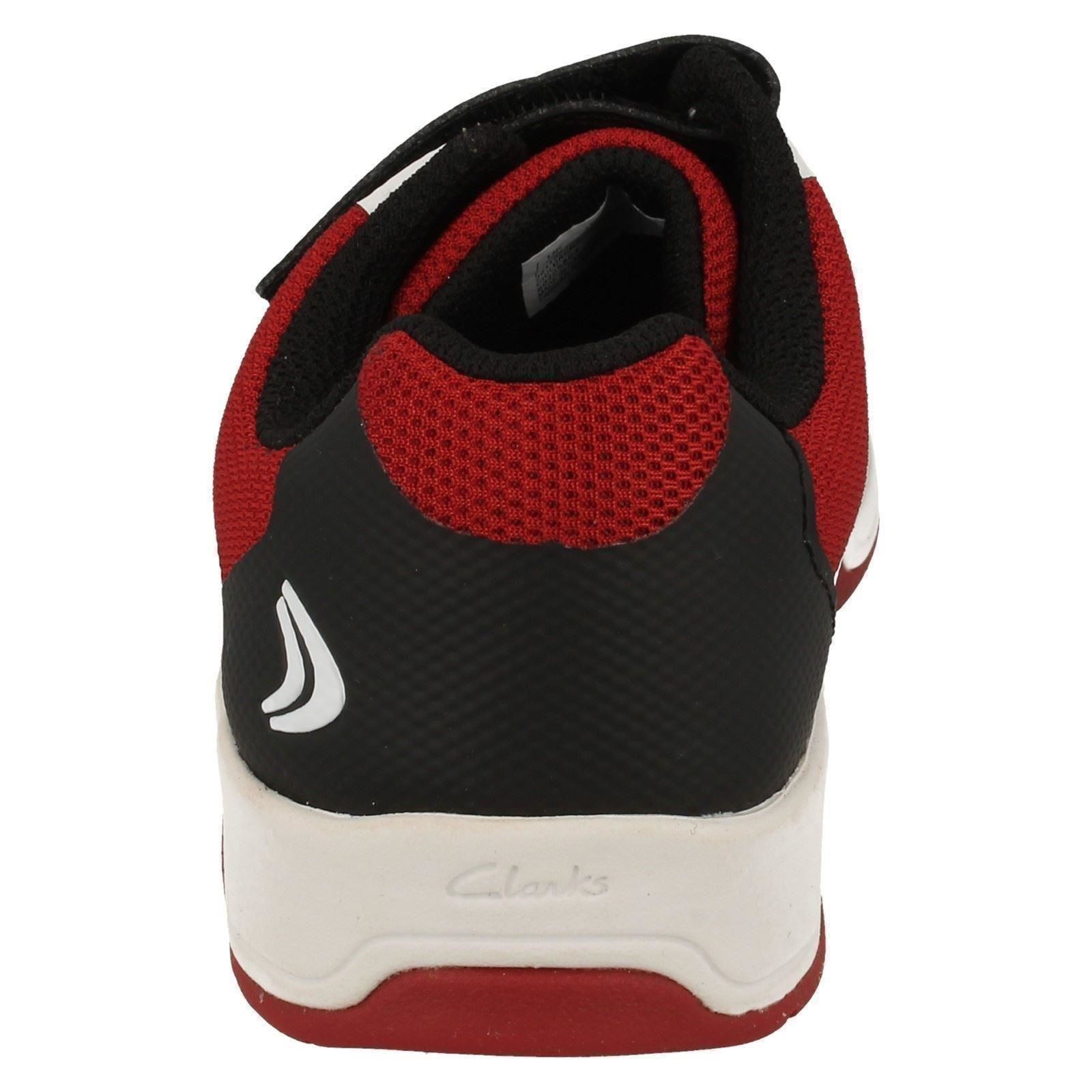 Boys Clarks Trace Step Machine Washable Trainers
