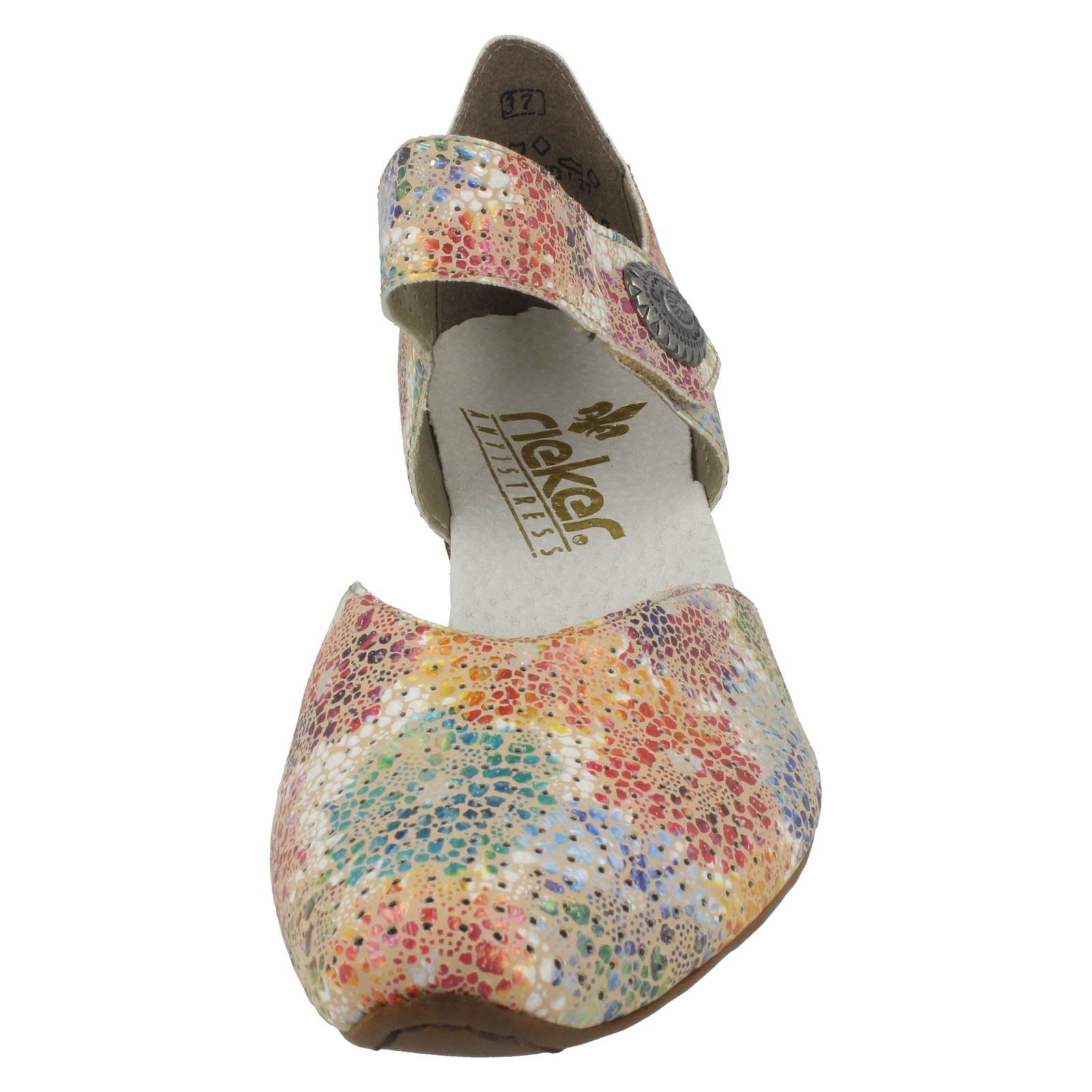 Femmes Rieker 43754 Smart Mary Jane Style Chaussures