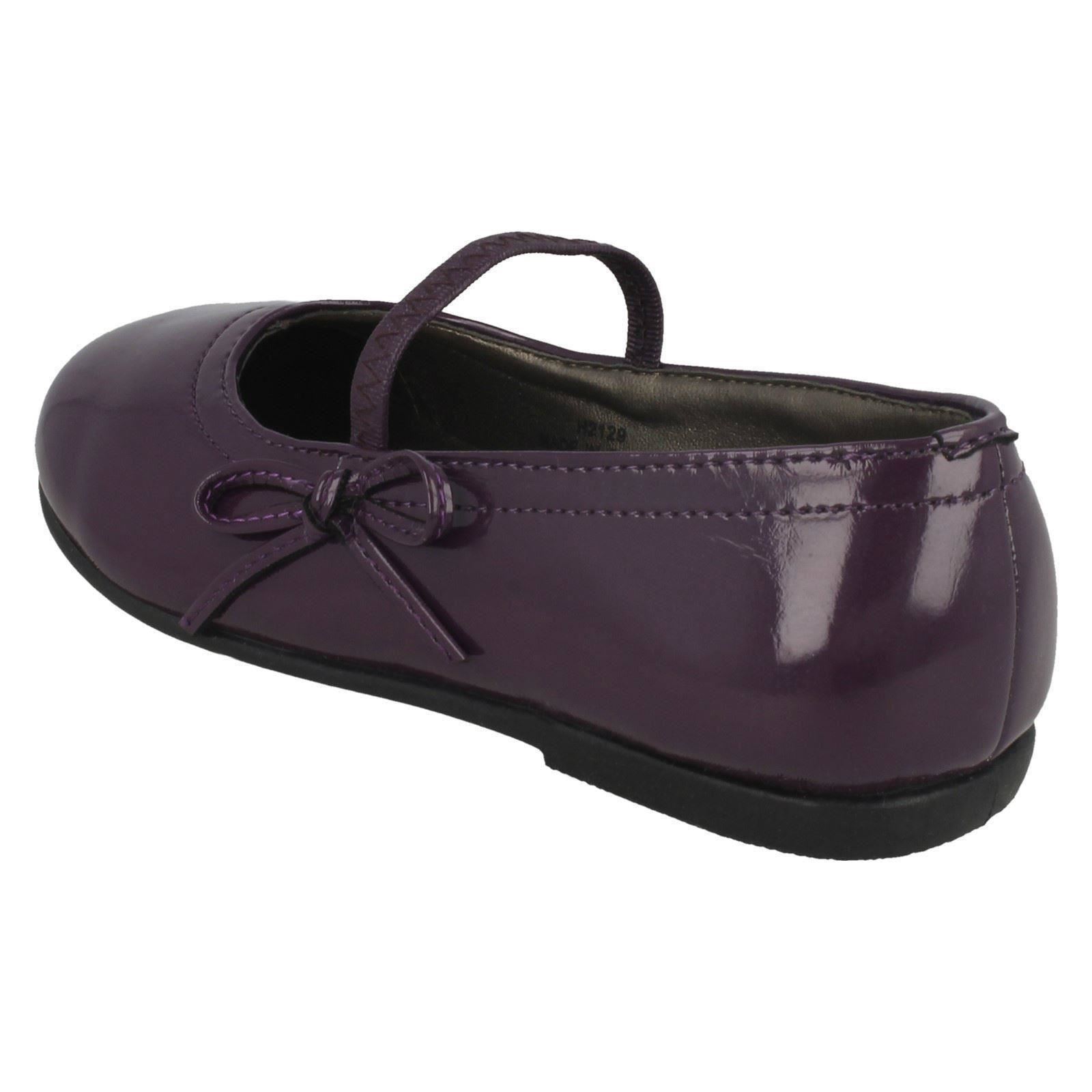 Girls Spot On Casual Shoes With Bow Trim