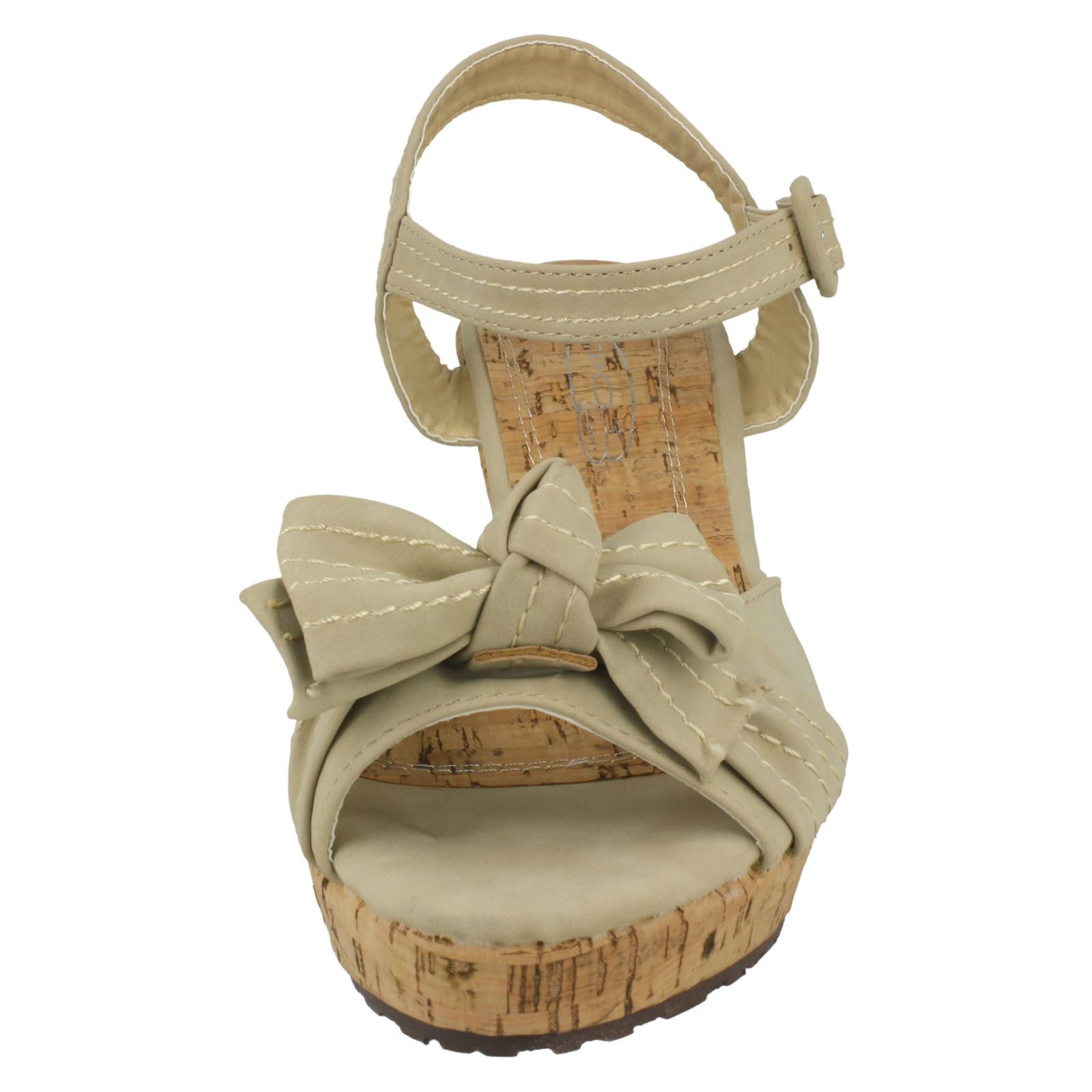 Ladies Spot On High Cork /'Wedge/'