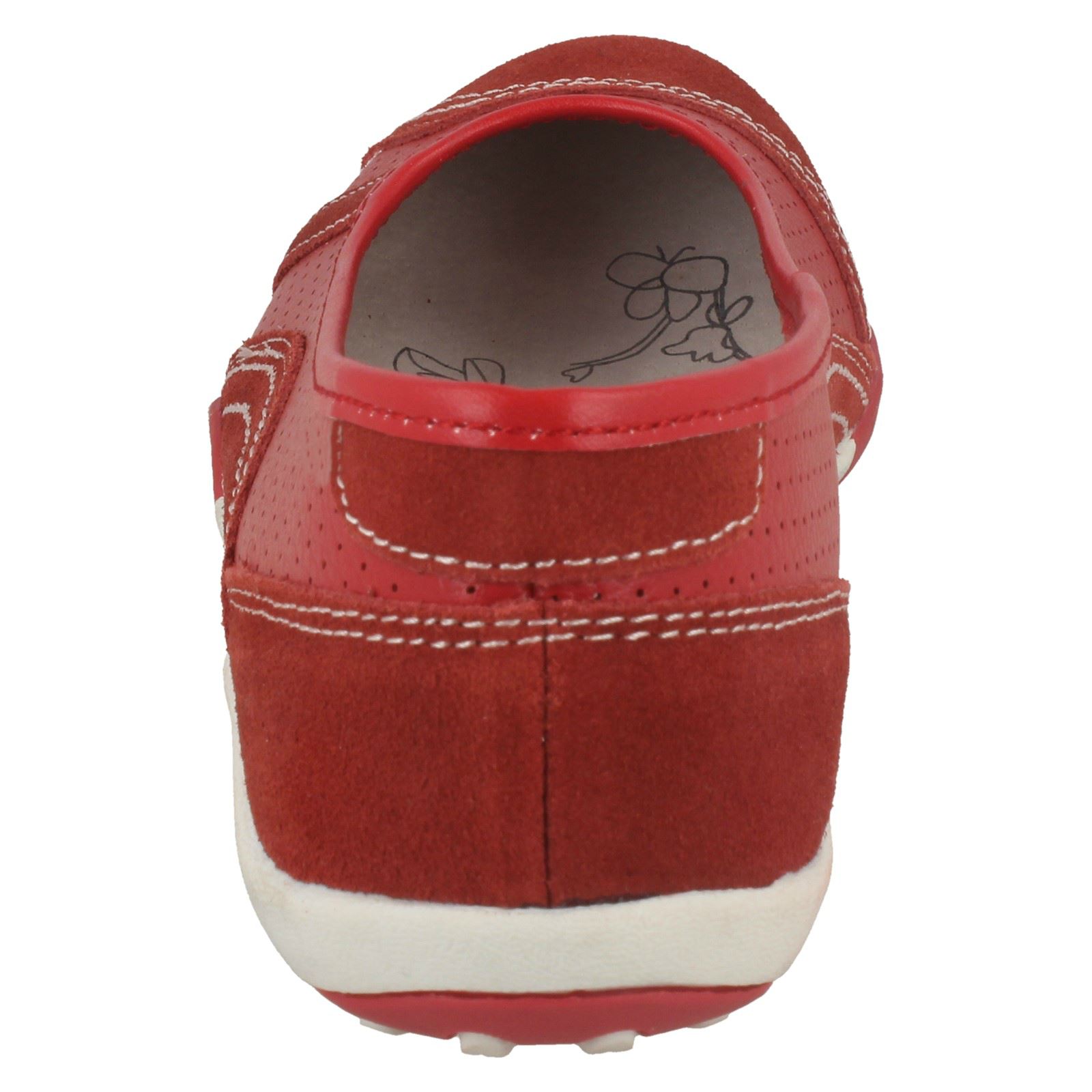 Down To Earth Ladies Flat Ballerina Shoes