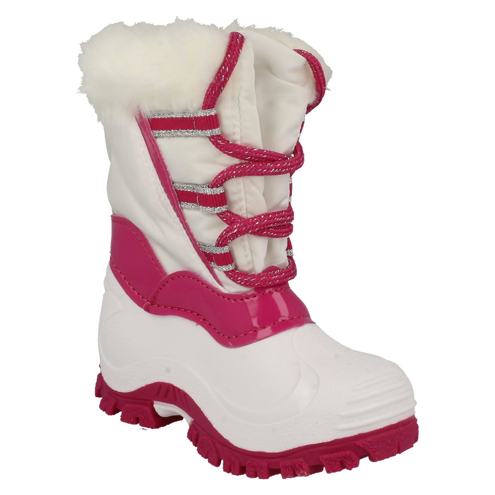 Niñas Startrite Invierno Botas De Nieve Fantasía