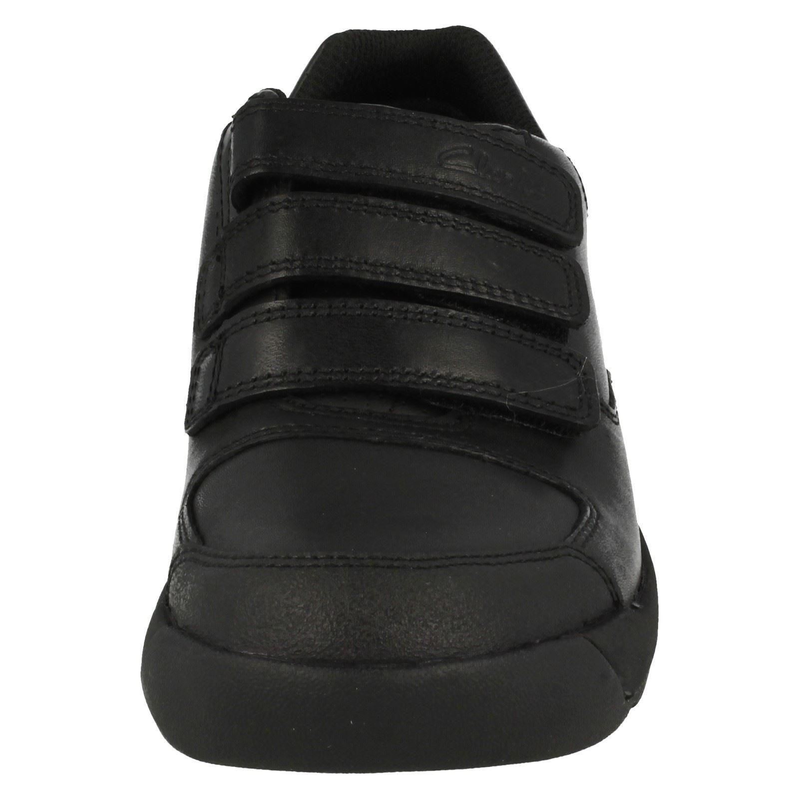 Boys Clarks Flare Lite School Shoes