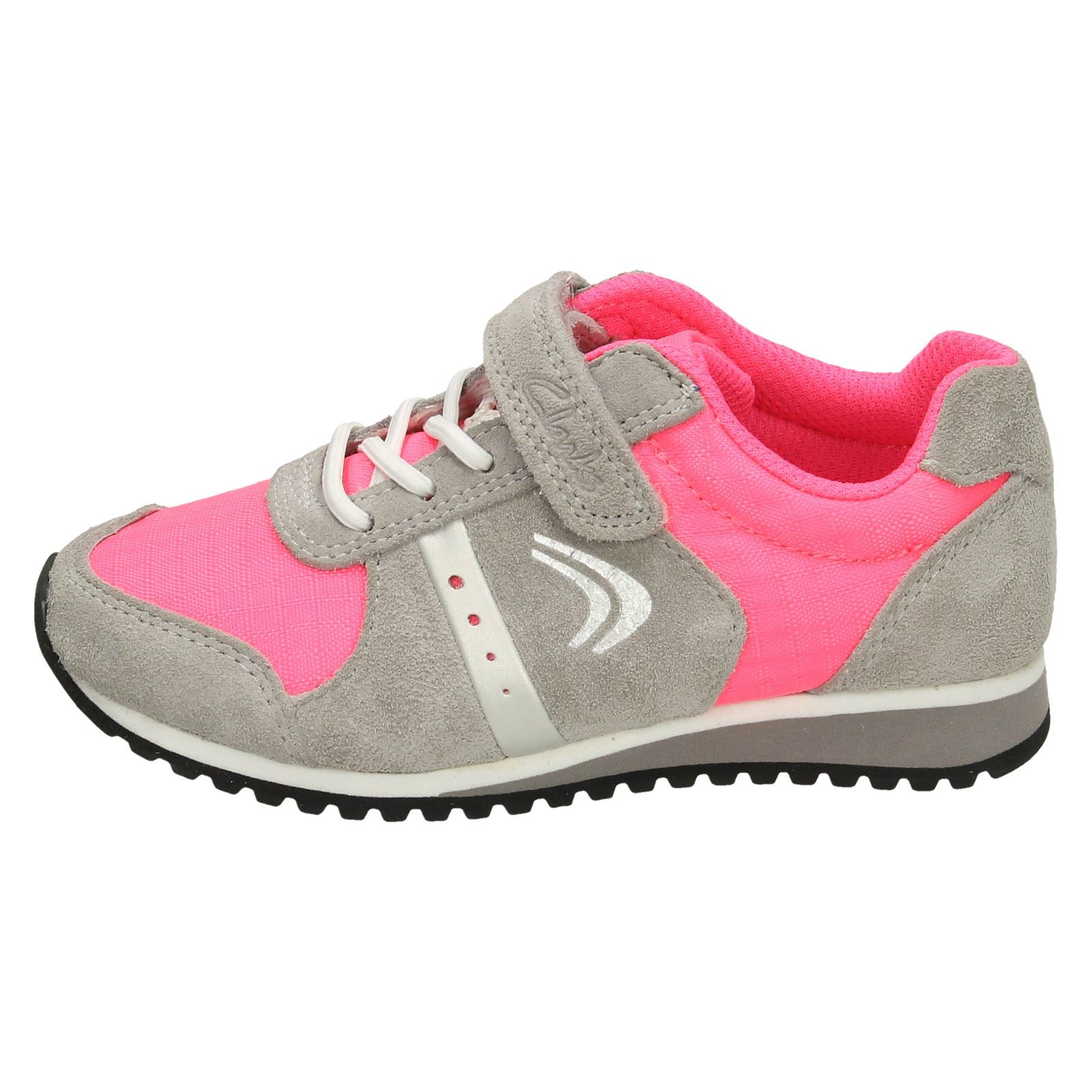 Girls Clarks Casual Trainers /'Super Step/'