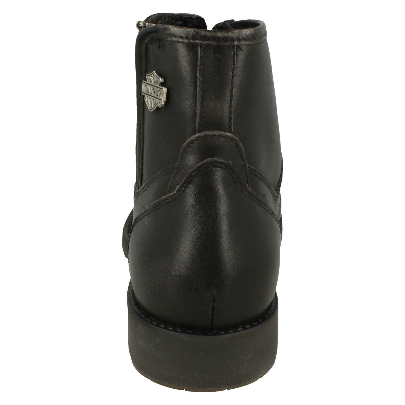 Mens Harley Davidson Lace Up Ankle Boots /'Maine/'