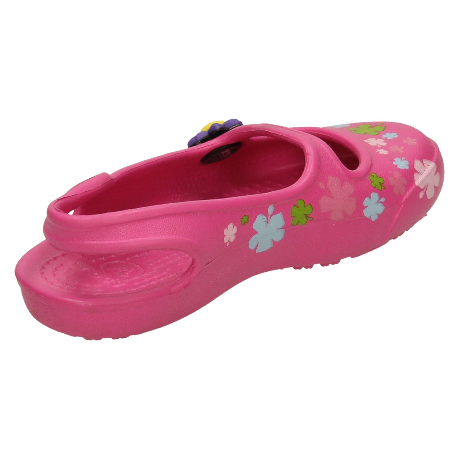 Girls Crocs Slip On Sandals *Gabby Flowers*