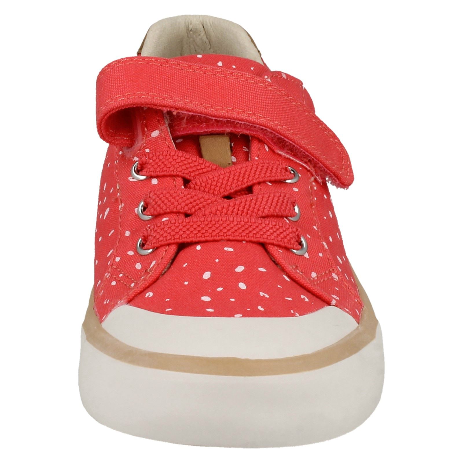 Junior Girls Comic Max Clarks Canvas Shoes