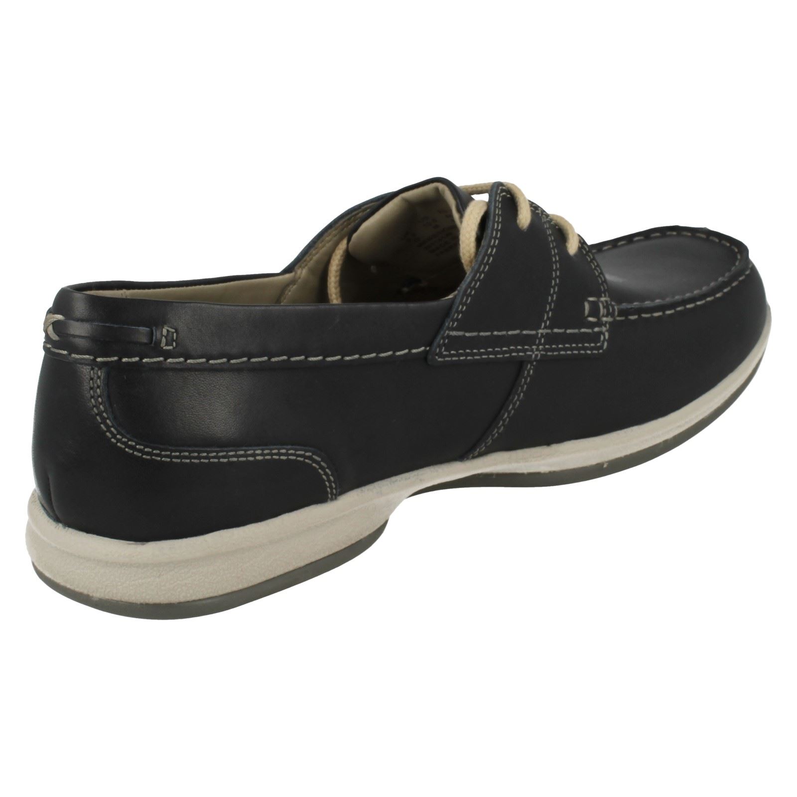 Herren Clarks Mokassin Stil Schnürschuhe Fallston Style