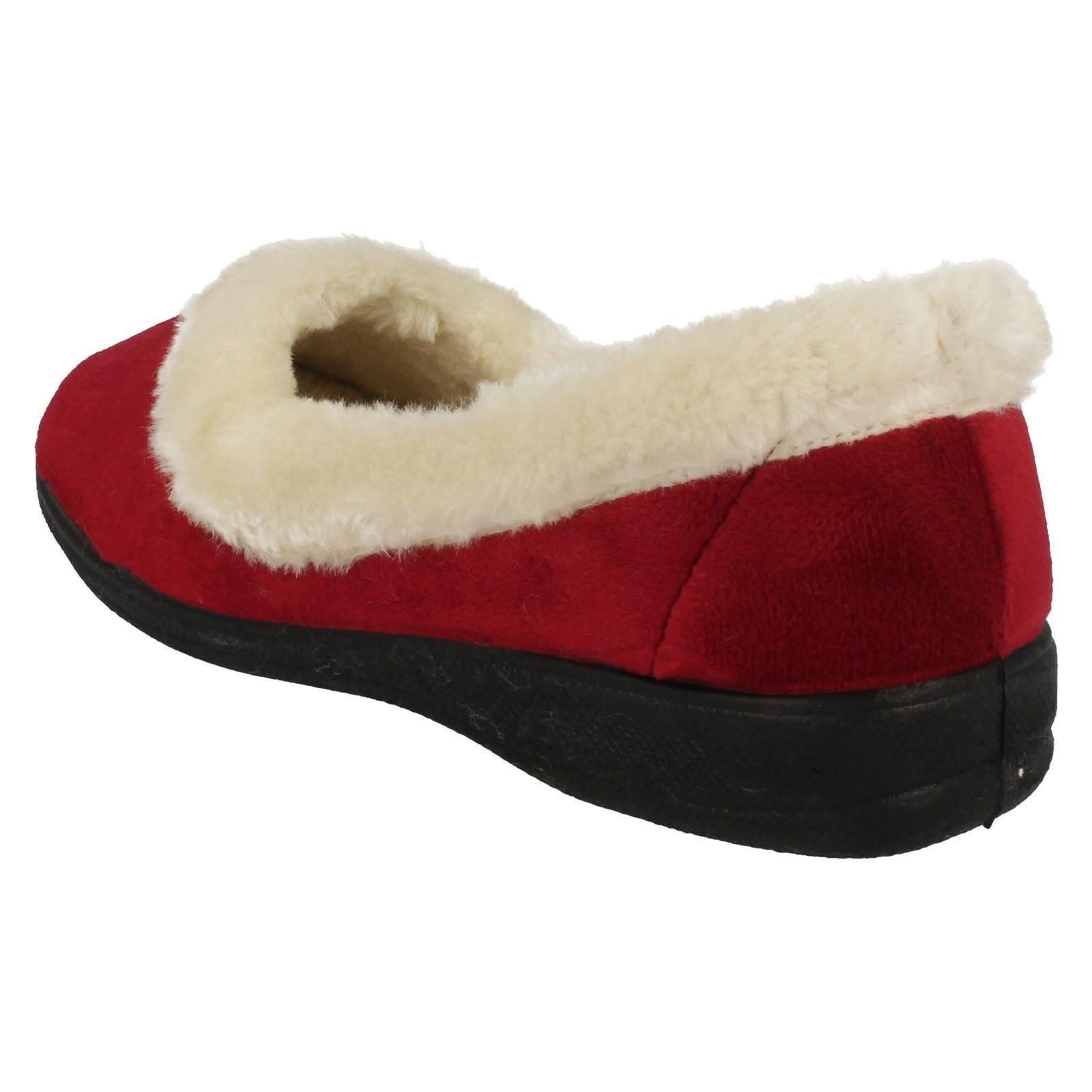 Ladies Four Seasons Memory Foam Slipper Shoes /'Susan/'
