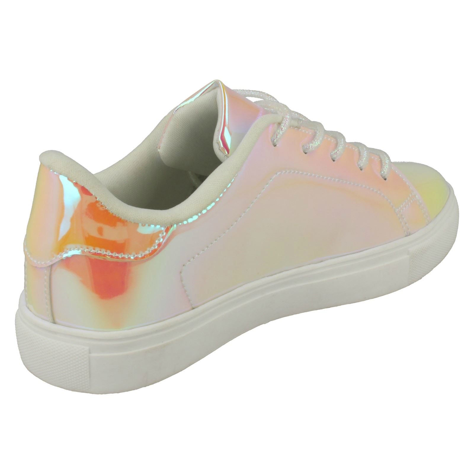 Girls Spot On Hologram Trainers