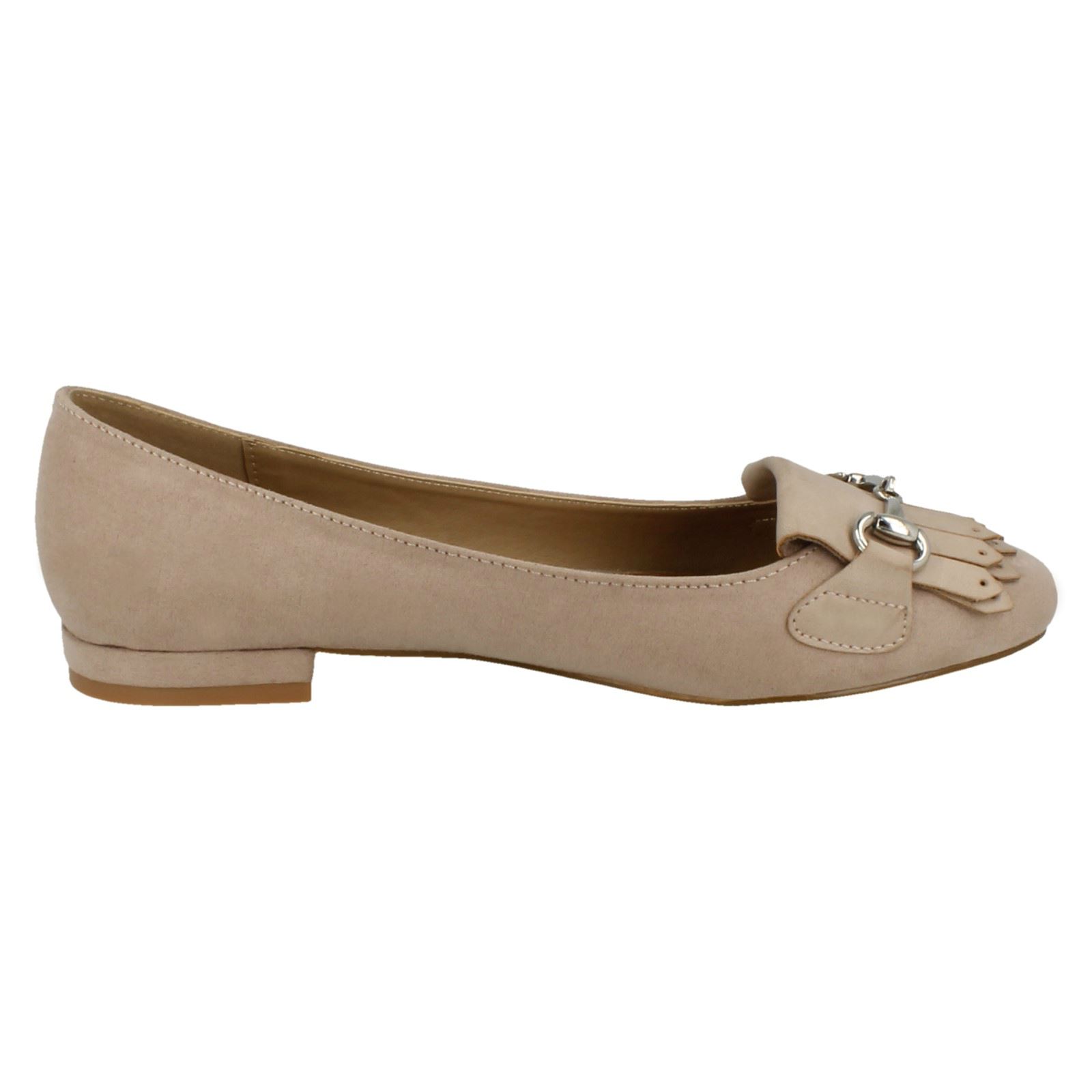 Anne Michelle Femmes Talon Bas à Enfiler Ballerines