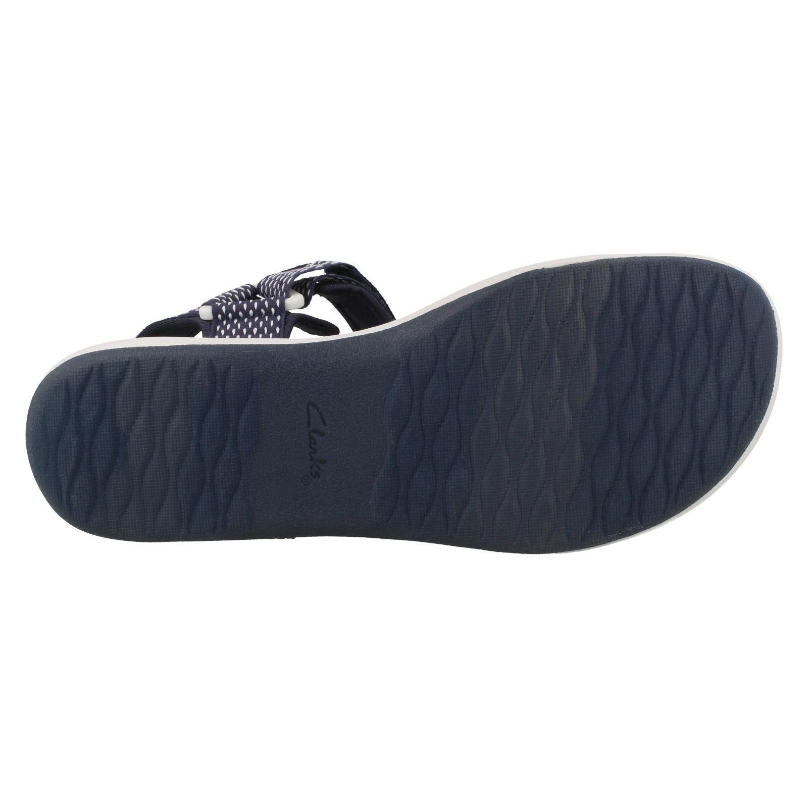 Damas Clarks Brizo Cady Casual Sandalias De Tiras