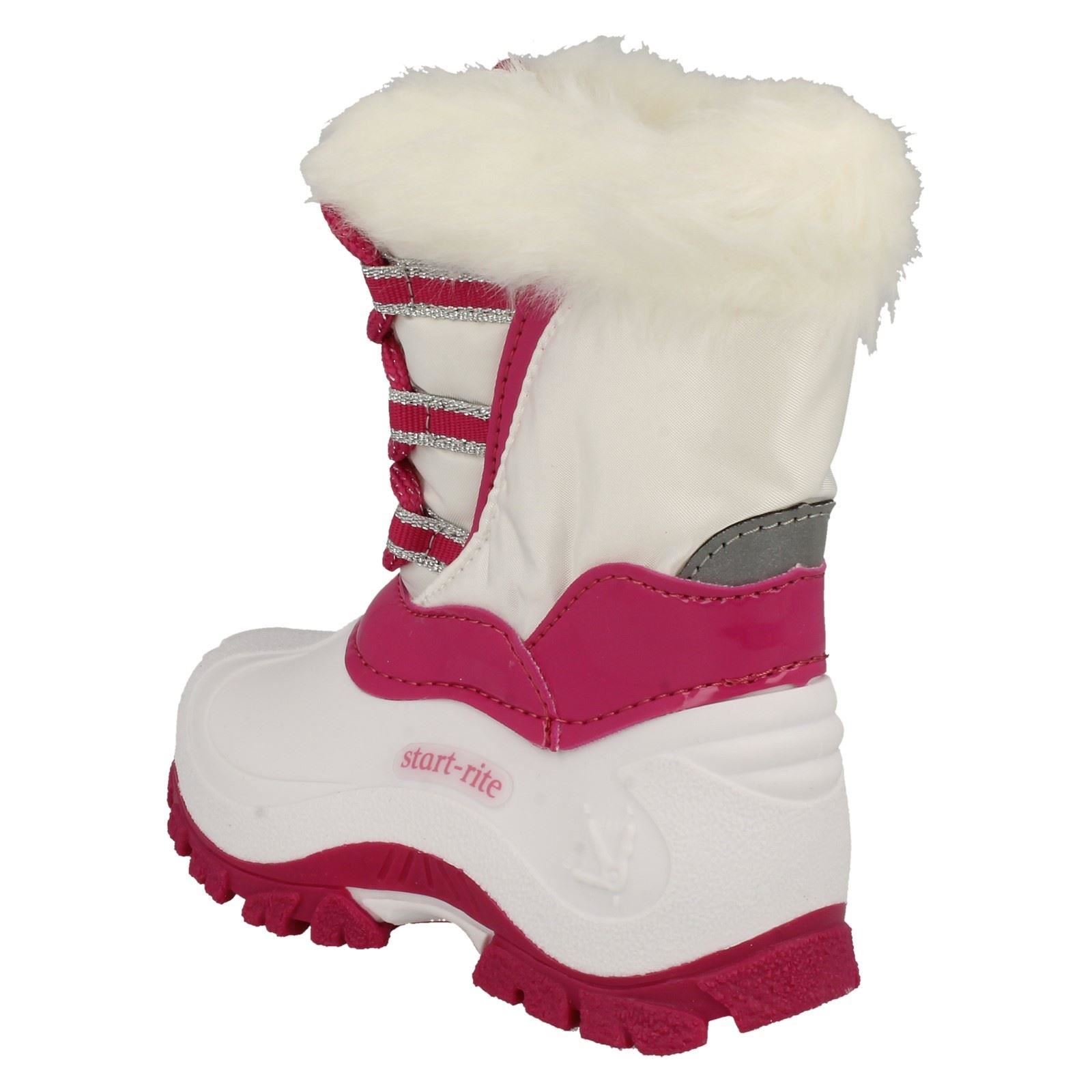 Niñas Startrite Invierno Botas De Nieve Fantasía