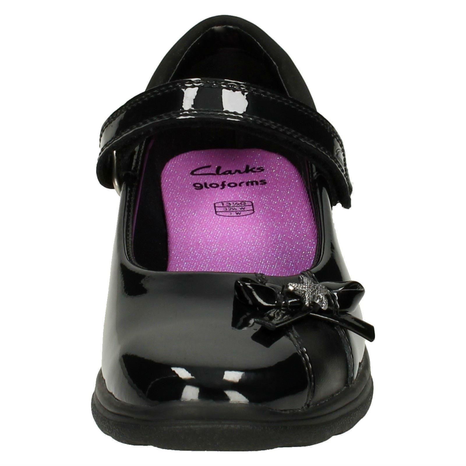 Filles Clarks École Chaussures-Mariel souhaite Jnr
