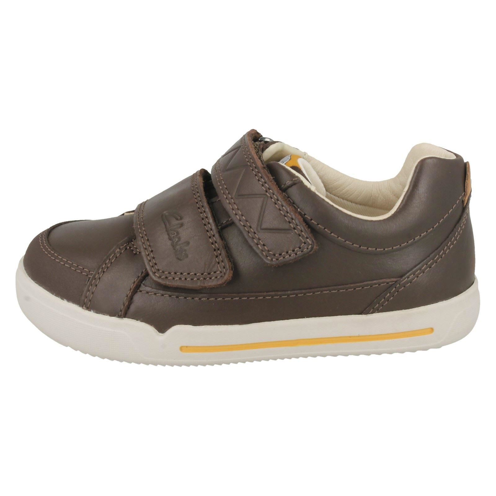 Boys Clarks Double Strap Casual Shoes /"Lil Folk Toby/"