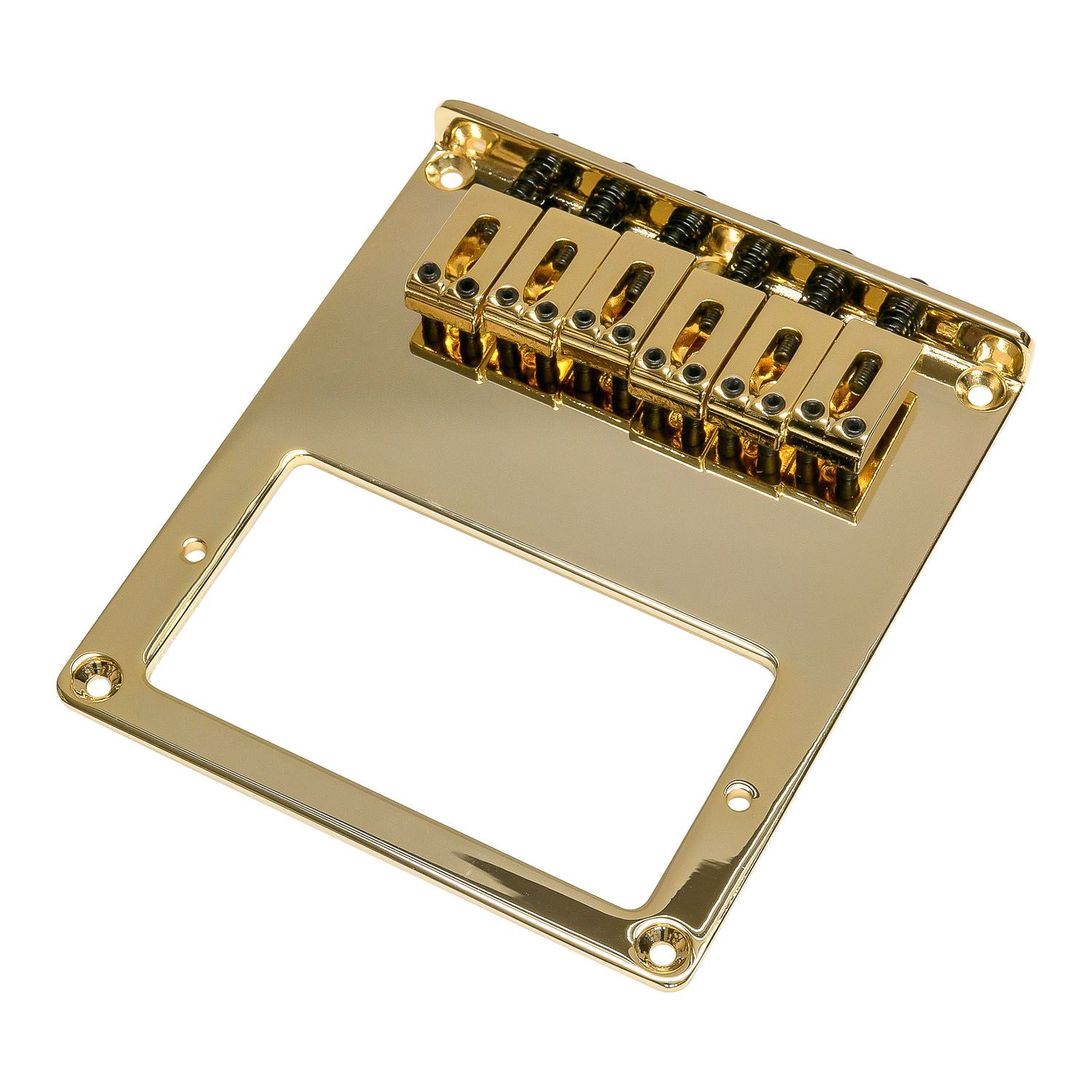Telecaster Humbucker Electric Guitar Bridge with Modern Steel Saddles