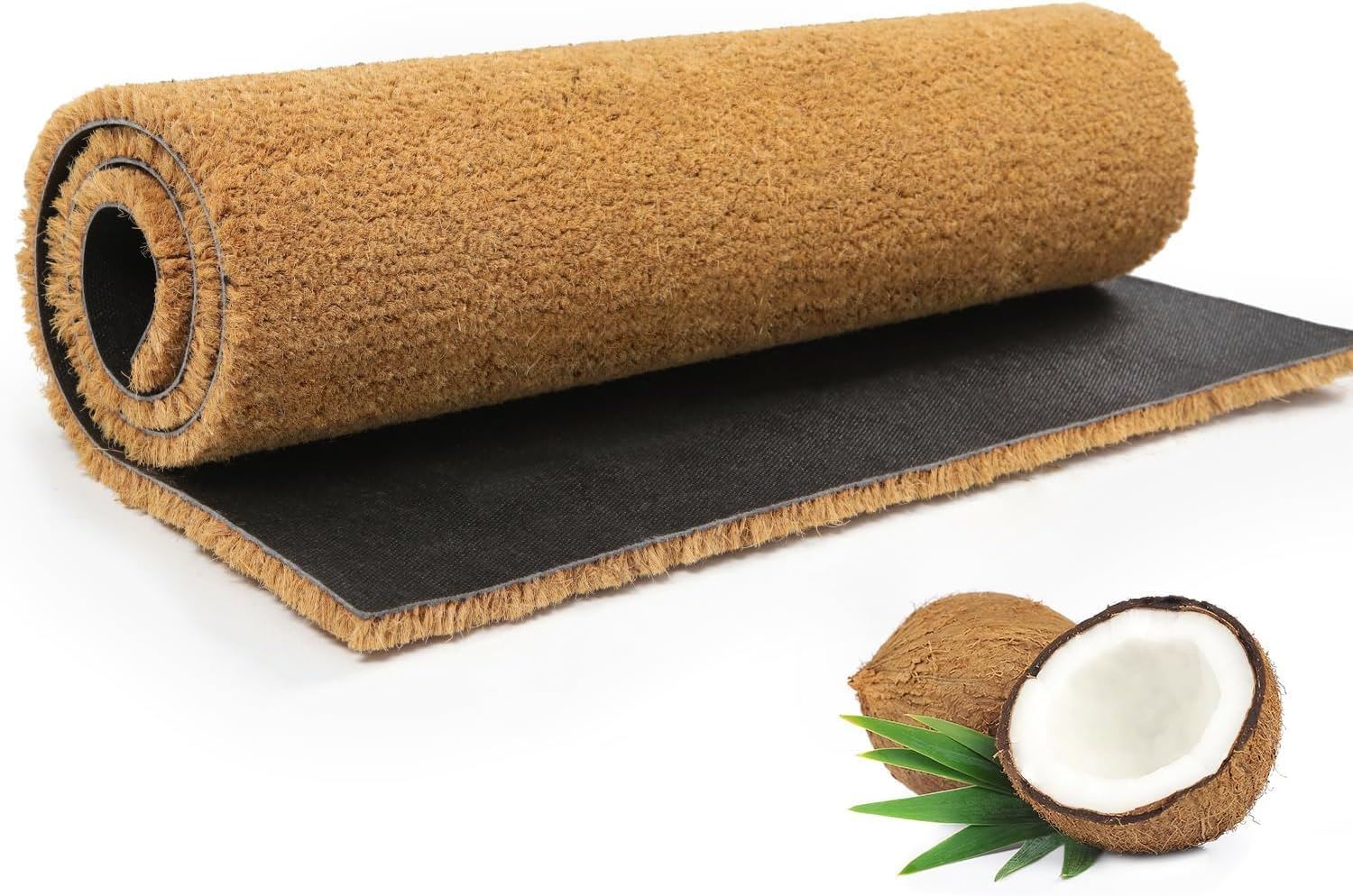 Plain Coir 50cm X 100cm - Brown