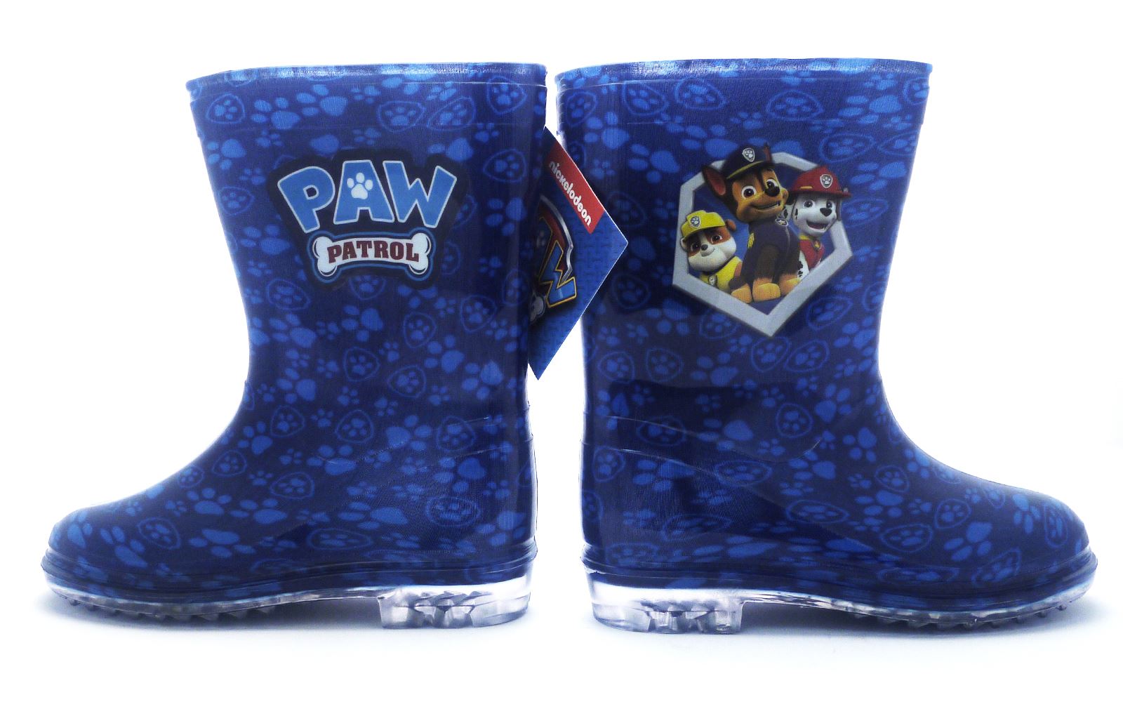 OFFICIAL PAW PATROL WELLIES WELLINGTON BOOTS KIDS GIRLS BOYS PINK BLUE DASH SKYE