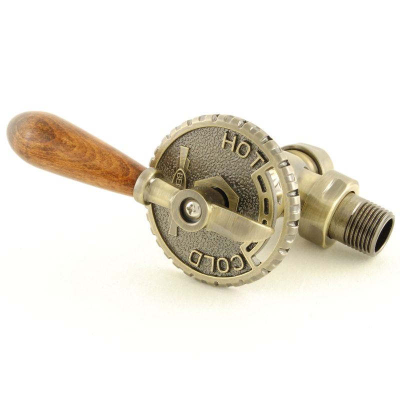 Bentley Levier Traditionnel Radiateur Vannes-Angle Manuel Radiateur Valve Set