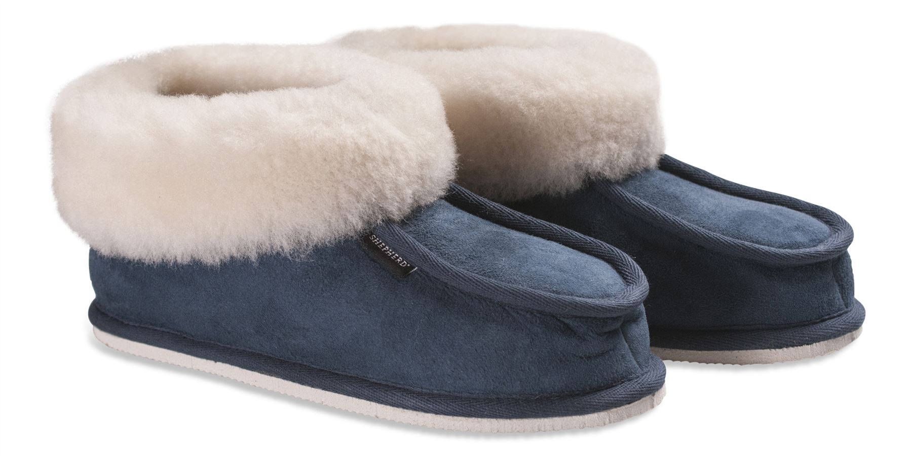 Shepherd Ladies Real Sheepskin Slippers Boots Hard Sole Genuine Womens LENA 472