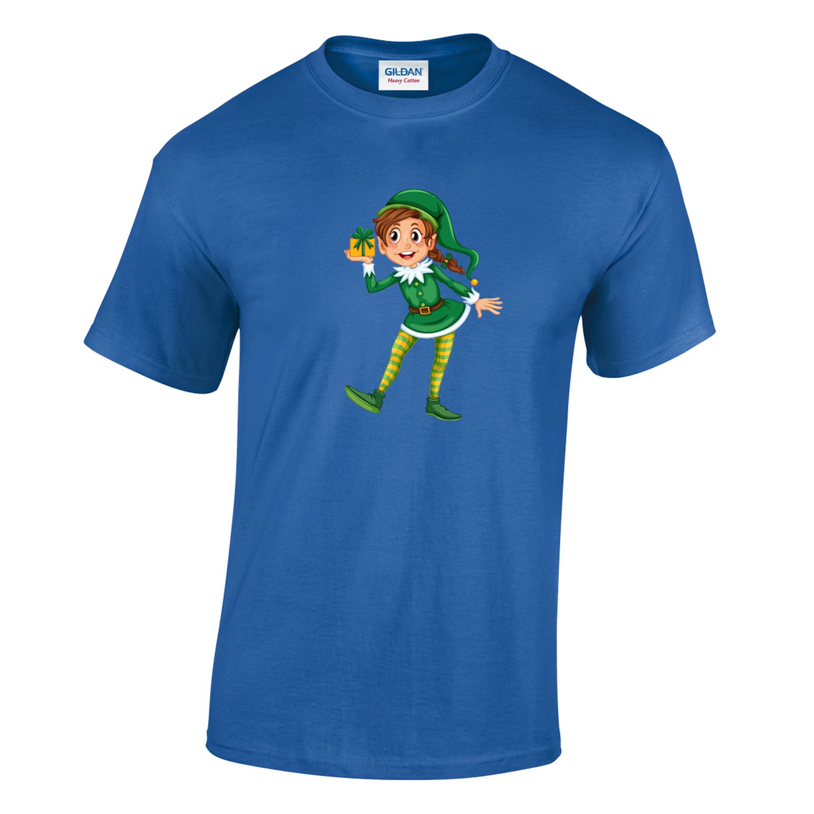 Elf Court Nouveau Cadeau de Noël Enfants Homme Inspiré Top fantaisie portant t-shirt Cadeau