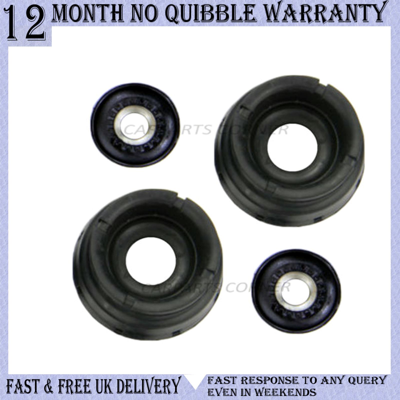 2 FRONT SUSPENSION STRUT TOP MOUNTINGS AND BEARINGS FOR AUDI,SEAT,SKODA,VW