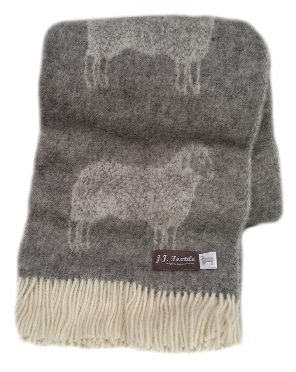 Wool Throw Sheep High Quality Horse Spring Stag Woodland Patterns Hare