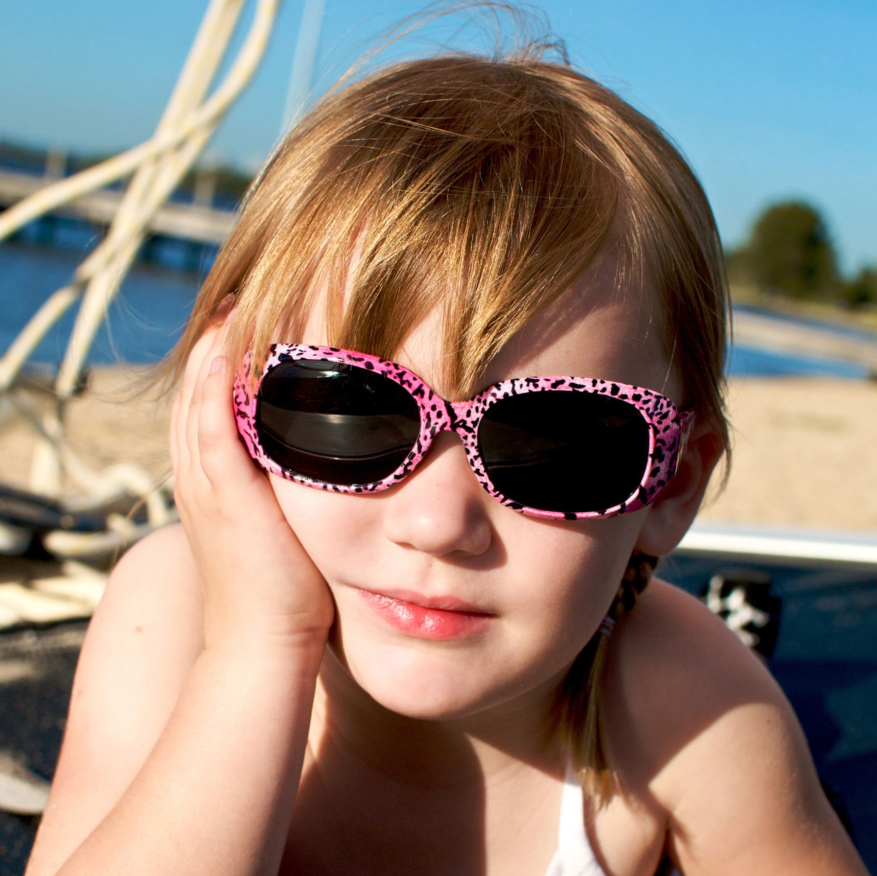 Baby Banz J-Banz Bambini Occhiali da sole e case per bambini//bambino Sun Protection NUOVO CON SCATOLA
