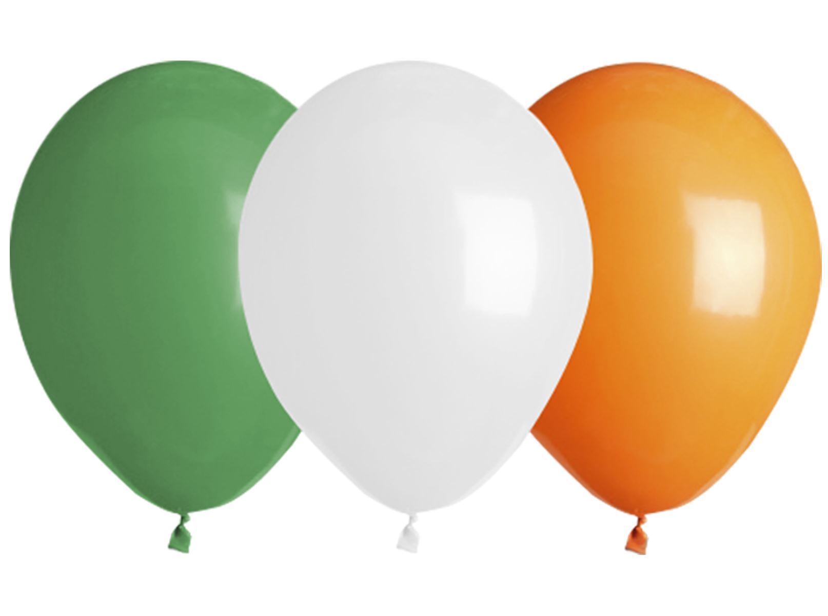 St Patrick Day Irish Green White Orange Party Decoration Balloons Accessory