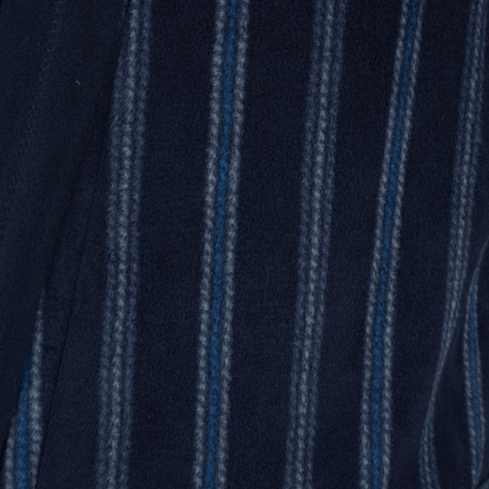 Luxury Men/'s Fleece Bathrobe Vestaglia A RIGHE nero o blu scuro RRP £ 25.00