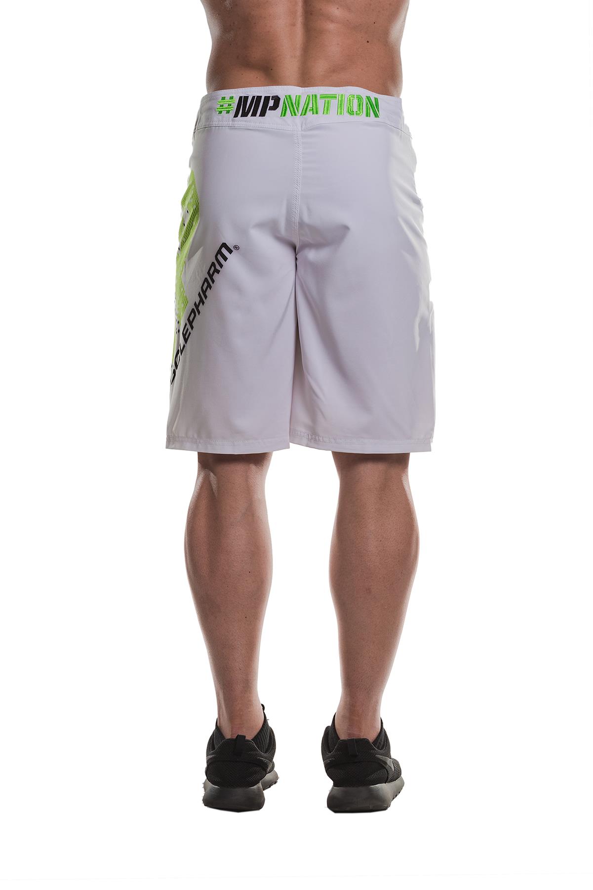 MusclePharm homme Pixel Imprimé Stretch Jog Bottoms Pants Gym Sports Shorts S-2XL