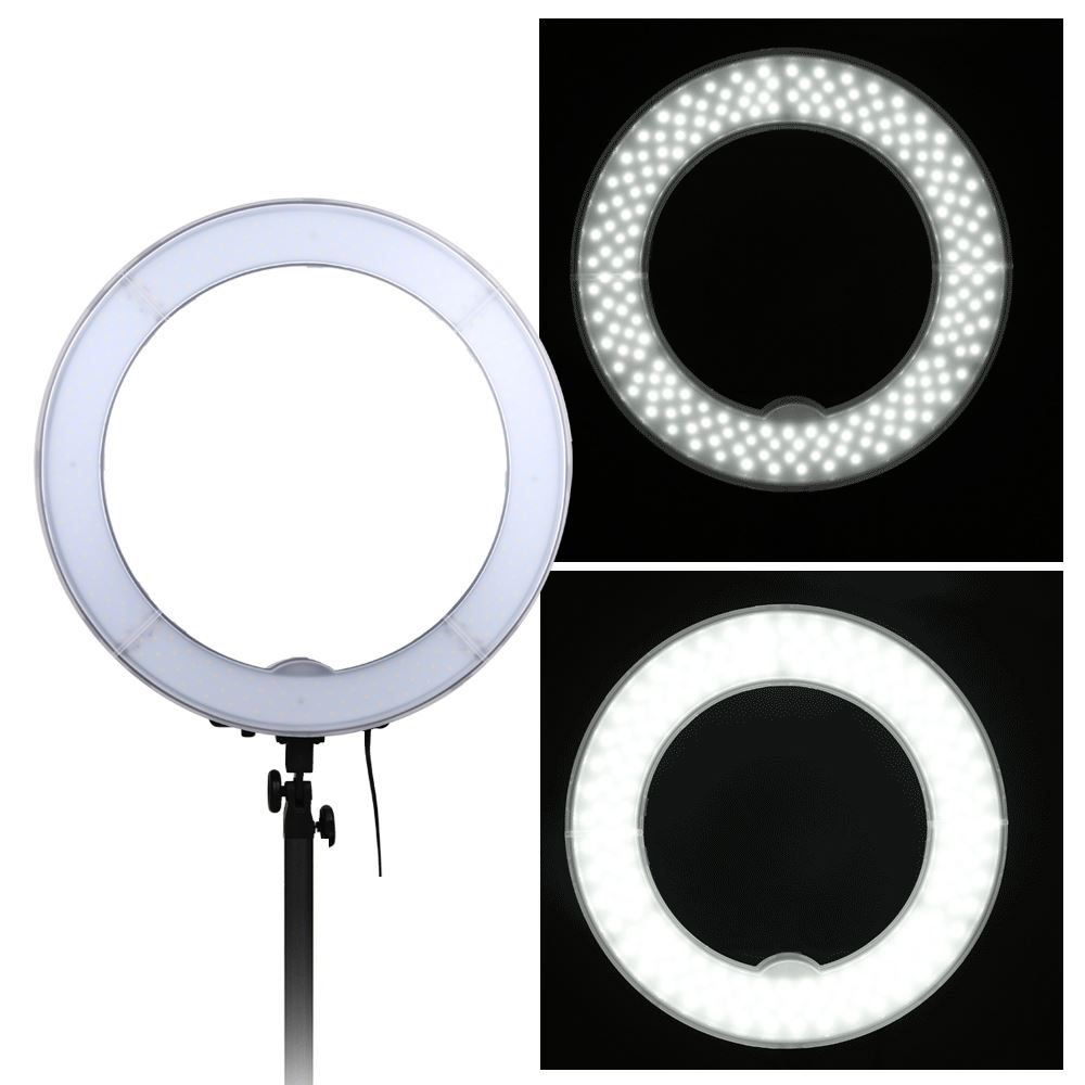 19/" LED Luz De Anillo para video o fotografía 180 Leds 420W 5400K