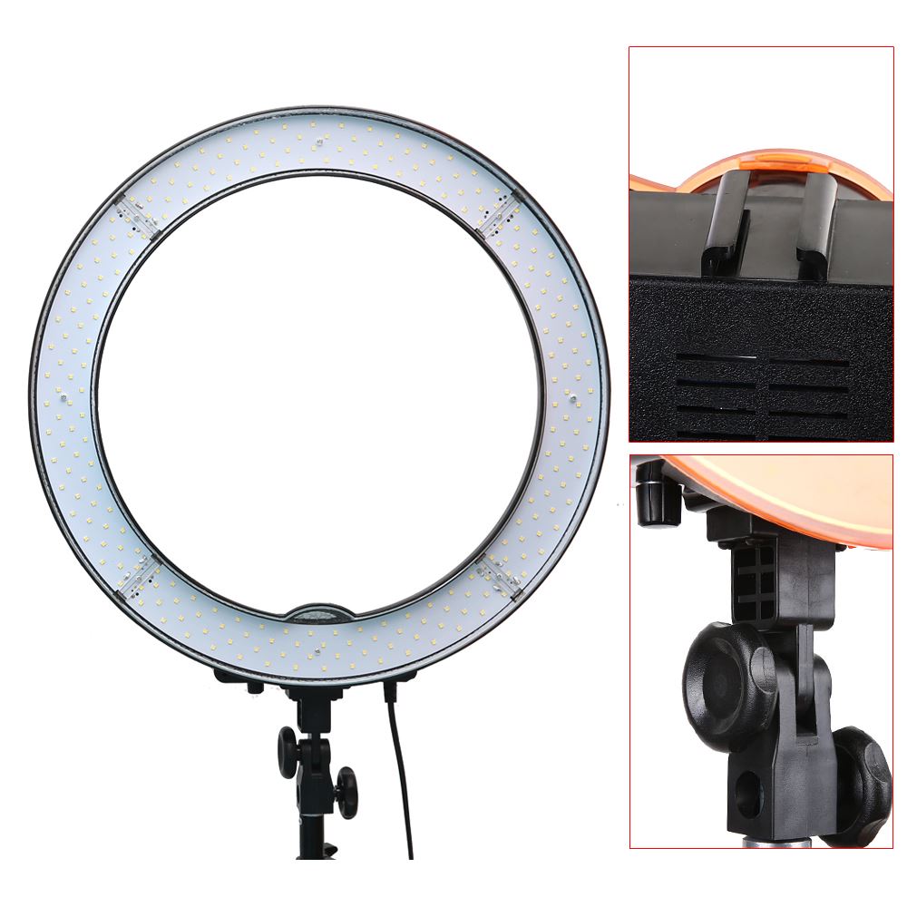 19/" LED Luz De Anillo para video o fotografía 180 Leds 420W 5400K