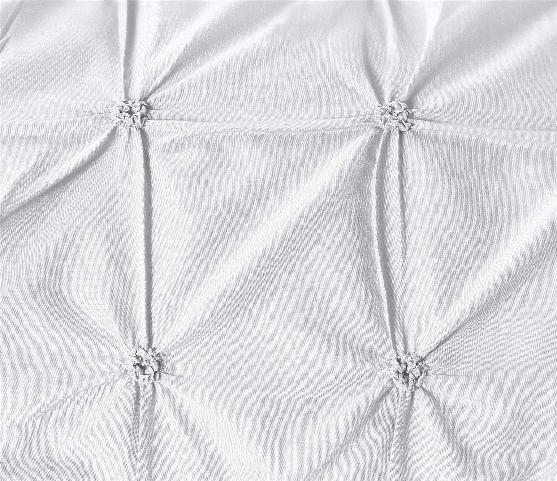 Jones Confection Embellished Cotton Blend Quilt Duvet Cover Set Slate /& Dove