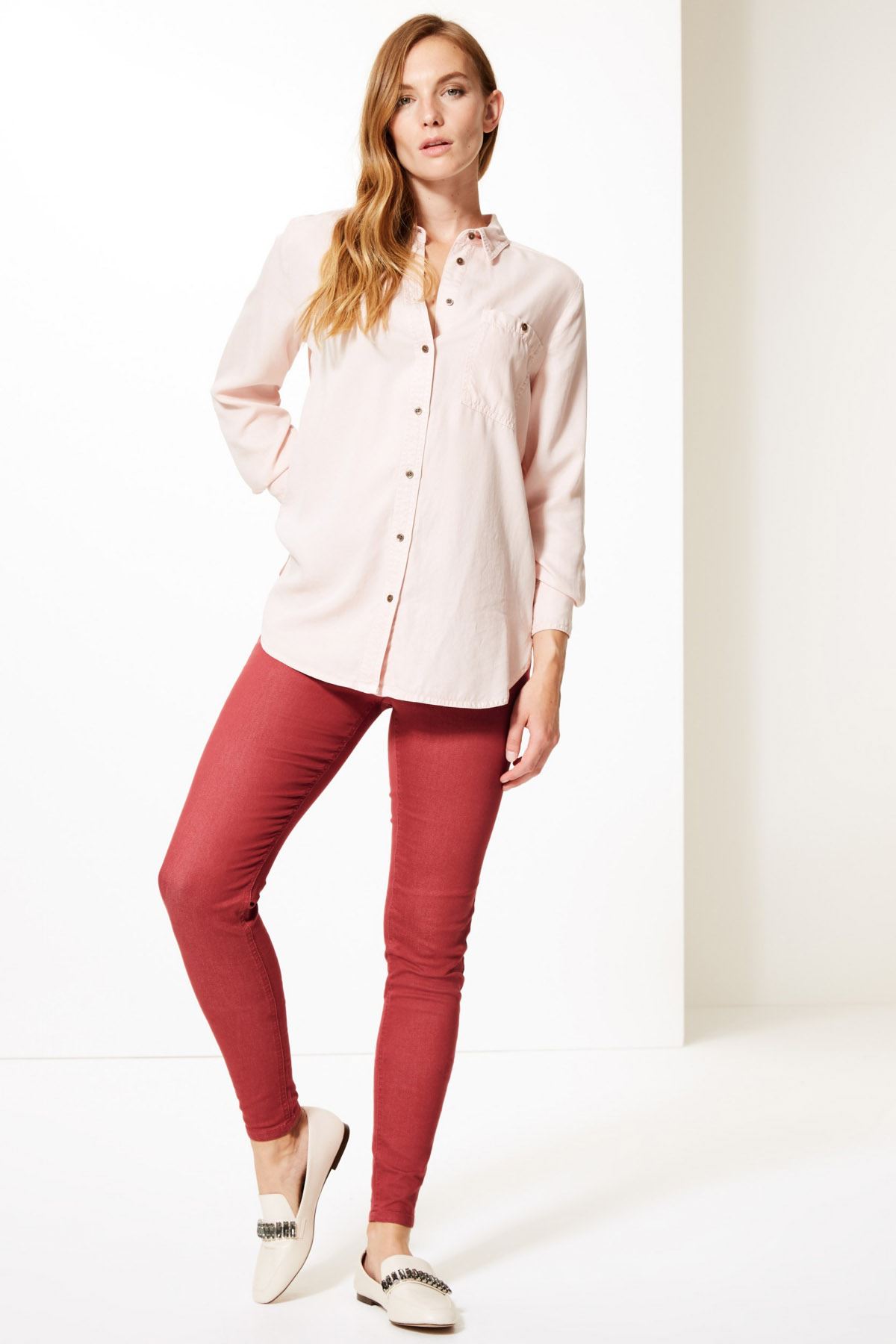 M\u0026S Womens Stretch Fit High Waist 
