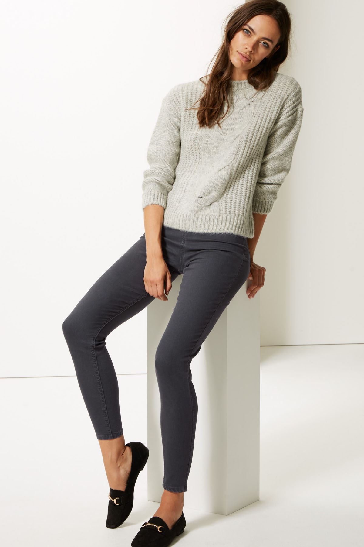 M\u0026S Womens Stretch Fit High Waist 