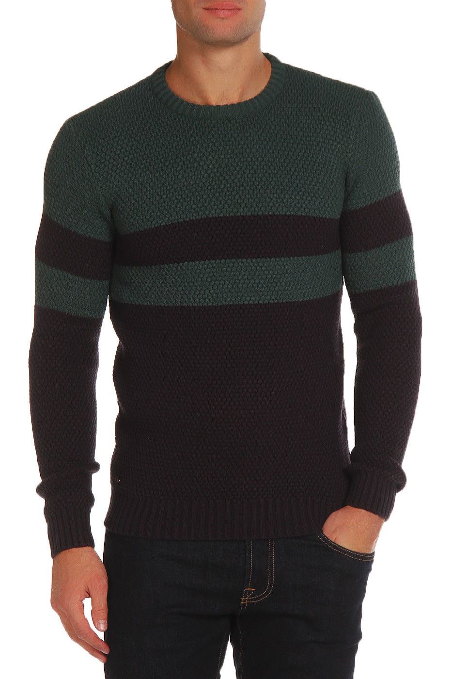 New Mens Jumper Le Shark Adu Fashion Knitwear Sweater Crew Neck Wool