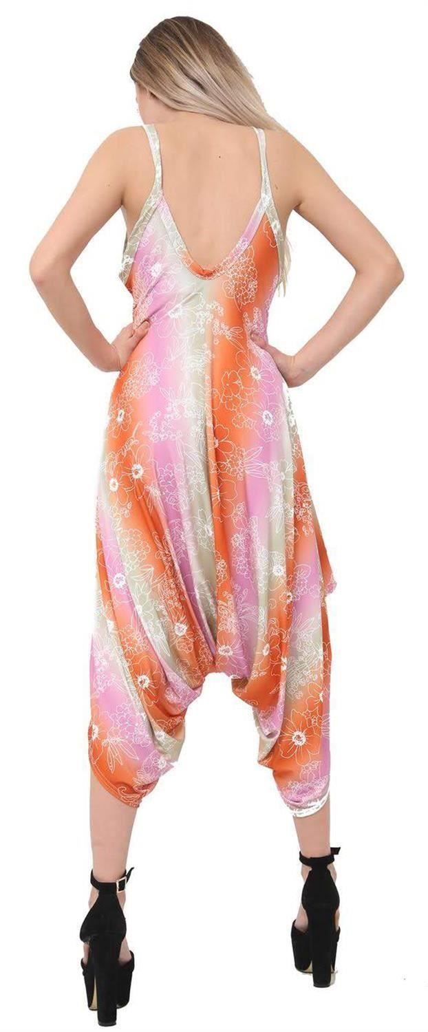 Donna Lagenlook Cami Con Cinturini Romper Drape Stile Estate Spiaggia tuta pagliaccetto