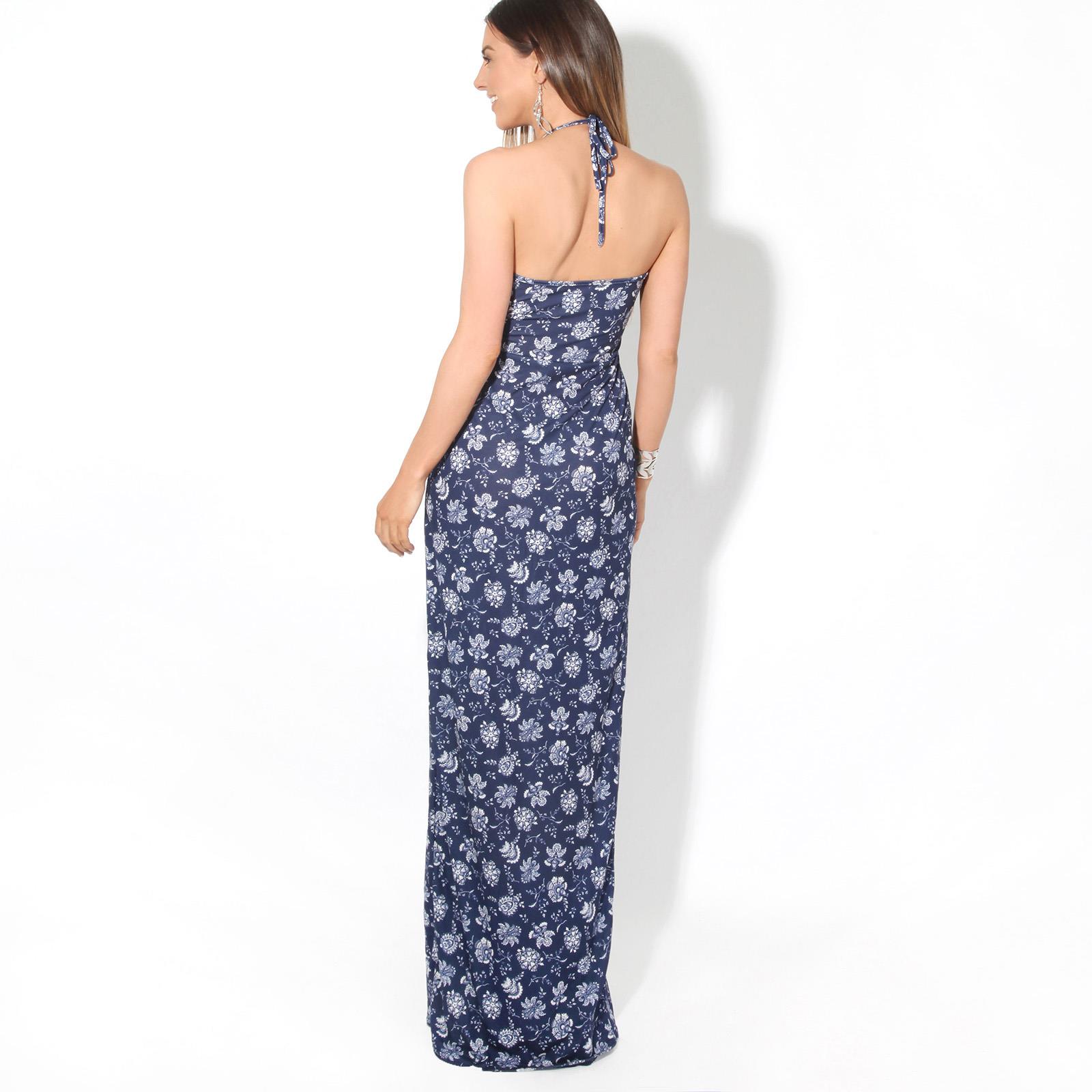 Robe Femme Longue Eté Bohème Chic Cocktail Habillée Pas Cher Soirée Casual Mode
