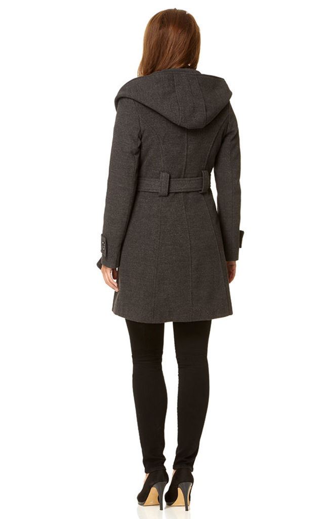 Women/'s Large Shawl Hooded Coat De La Creme