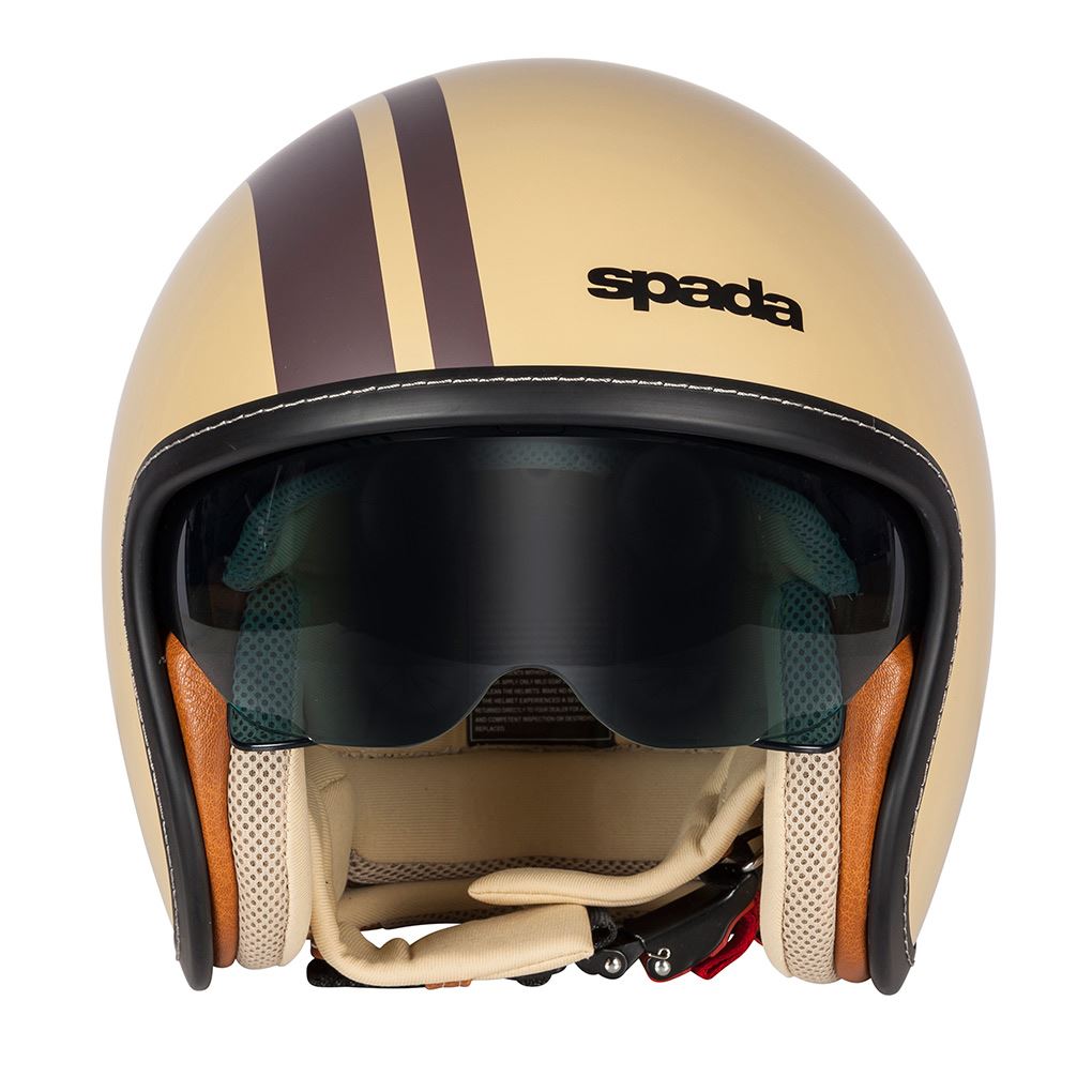 Spada Raze Open Face Jet Motorcycle Motorbike Crash Helmet Sun Visor Men Women