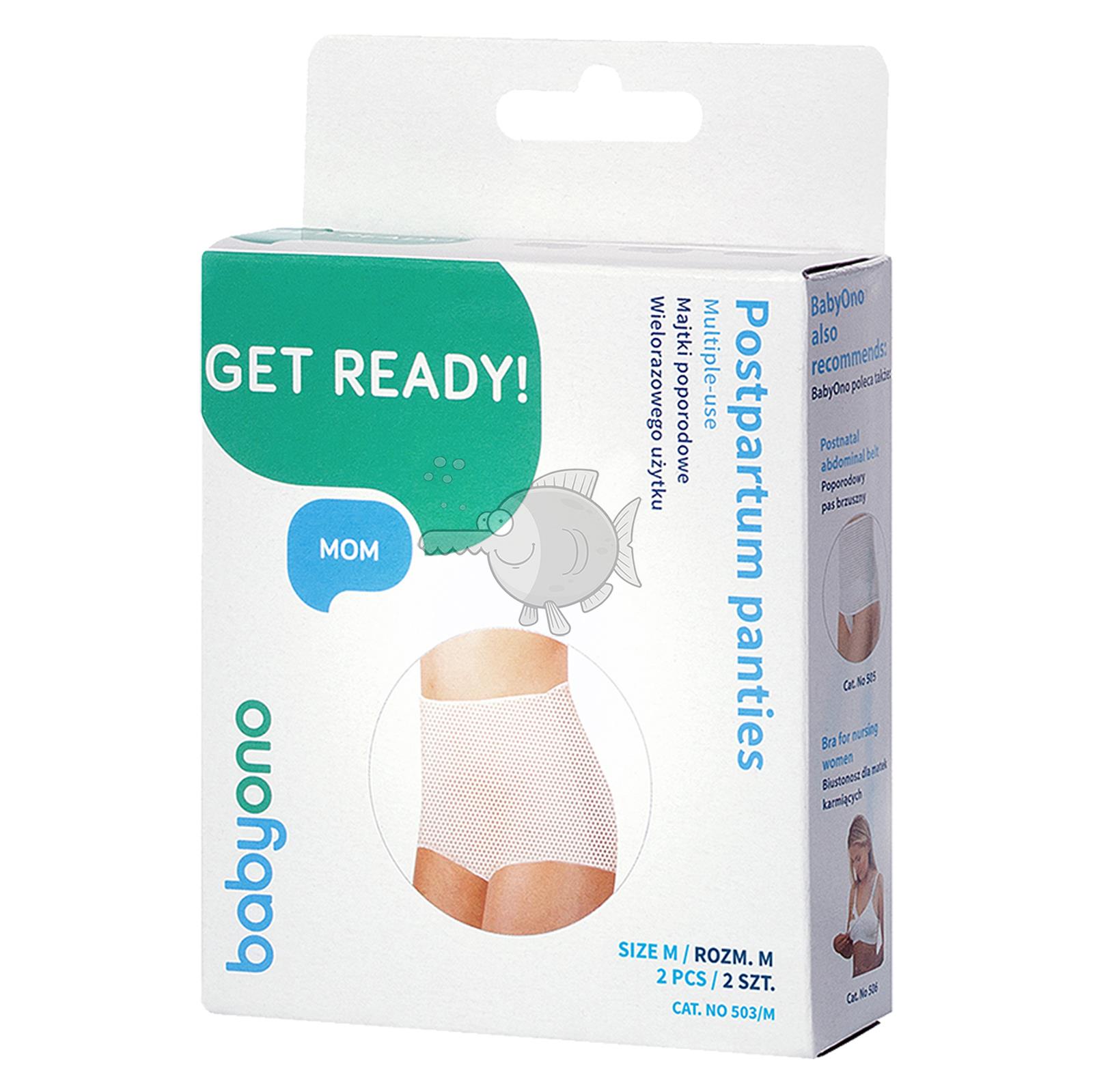 Maternity Knickers Hospital Pregnancy PostPartum Pants Briefs Babyono