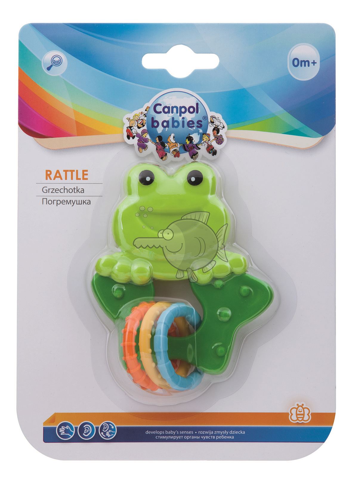 Plastic Baby Hand Shake Bell Ring Rattles toys Baby Educational