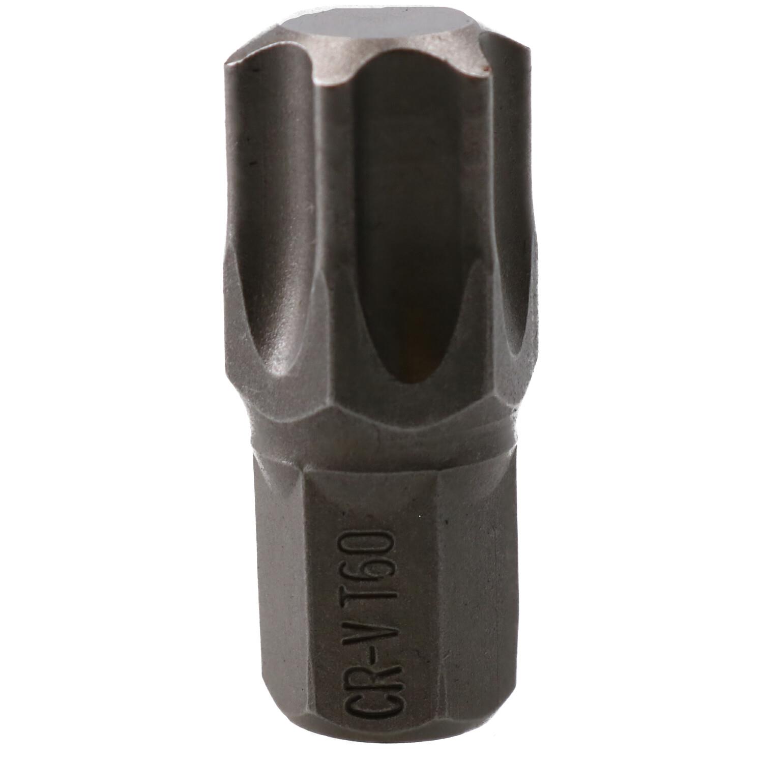T60 Torx Star Male Bits With 10mm Shank 30mm or 75mm Length T20
