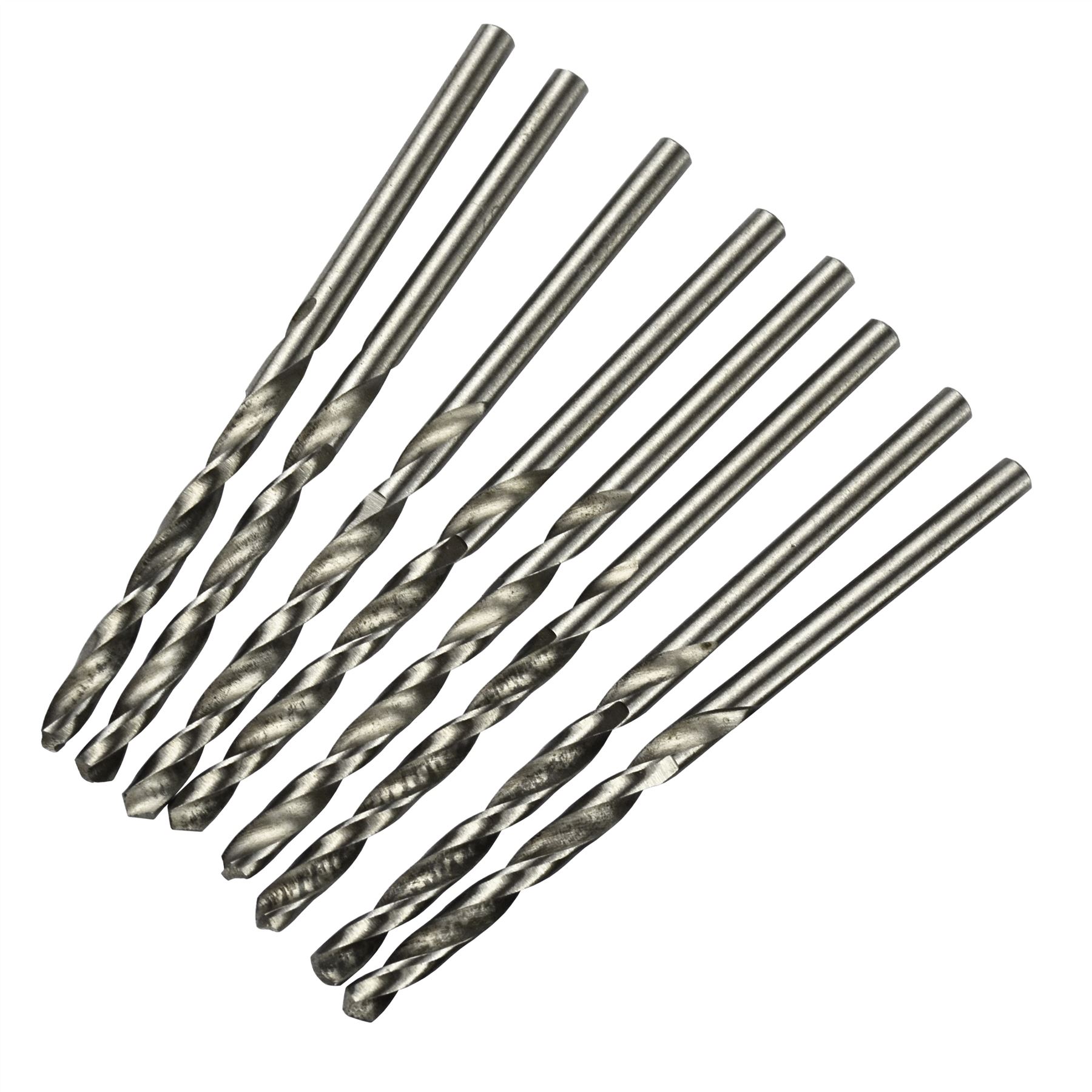 8 pcs Bohrer HSS 2,5 mm lange Reihe TE099
