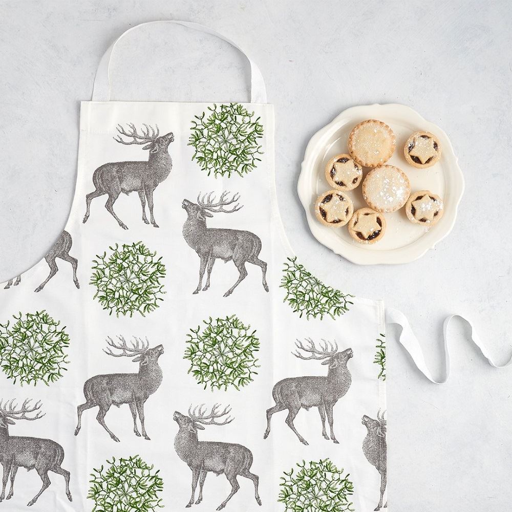 Thornback /& Peel Christmas Kitchen Apron in Various British Designs Cotton