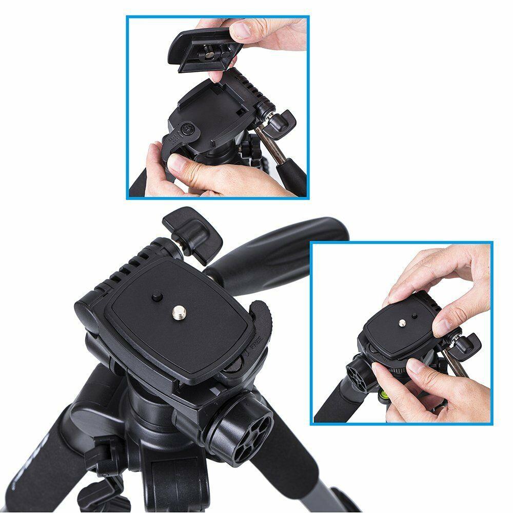 Professional ZOMEI Aluminium Portable Travel Camera Tripod For Camcorder JS057